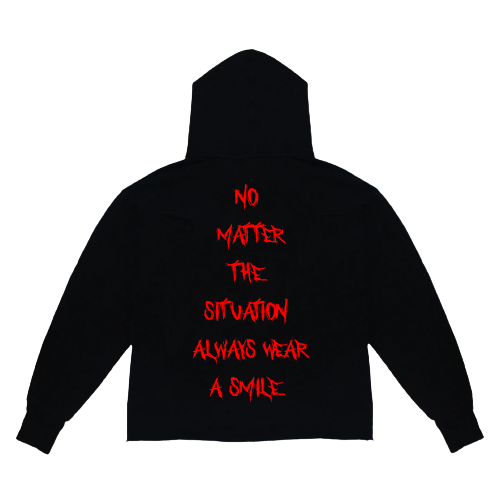 Why so serious cropped hoodie